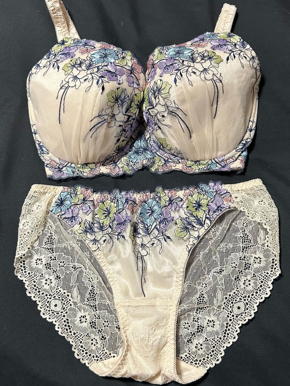 Japanese Bra and Panty Lingerie Set
